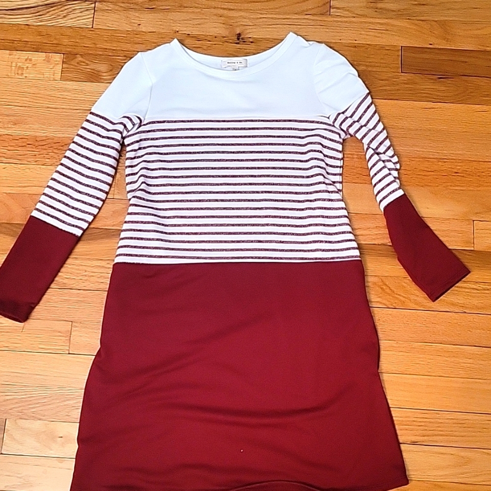 Lightweight sweater dress